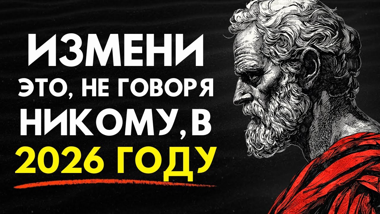 Заставь себя УСТРАНИТЬ эти 10 вещей из своей жизни в 2026 году | 12 уроков стоицизма
