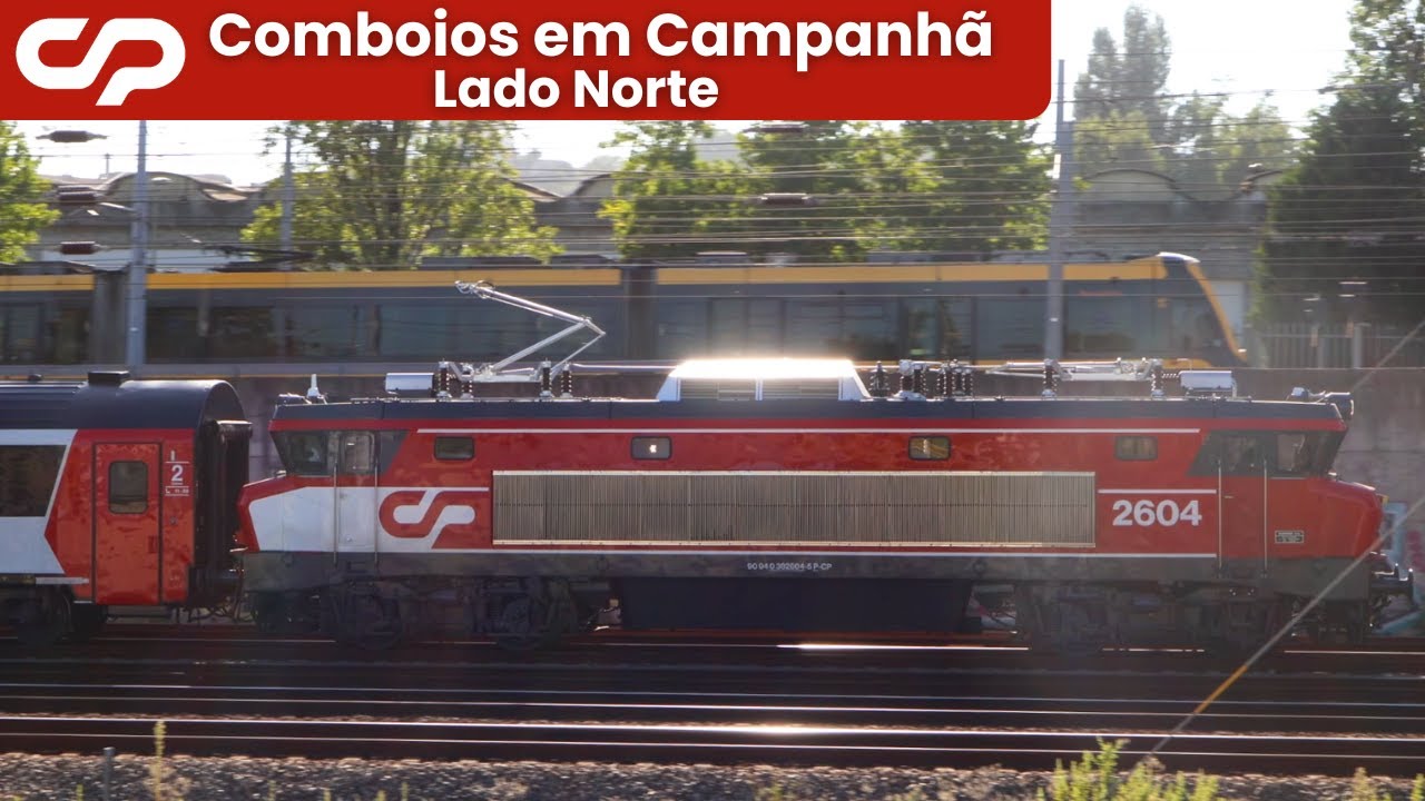 Comboios em Campanhã - Lado Norte