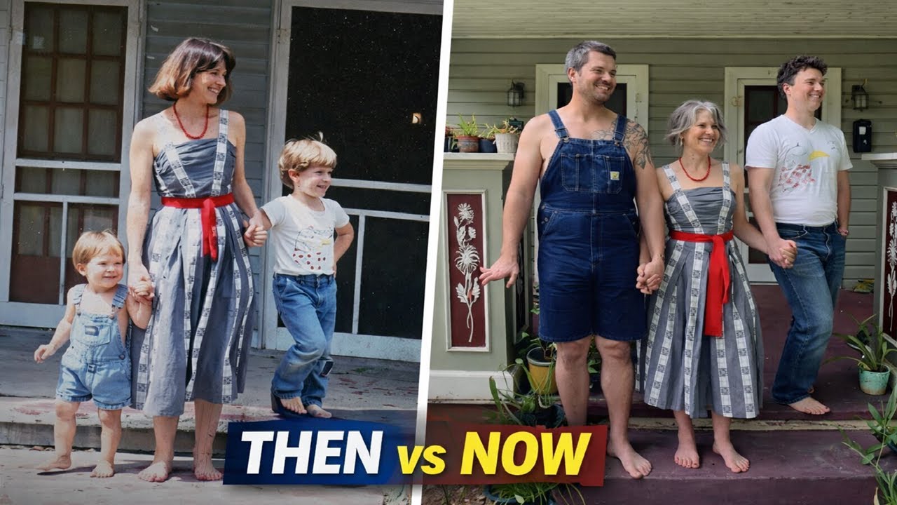 They Recreated Their Old Photos… And It’s Pure Fun 😂📸