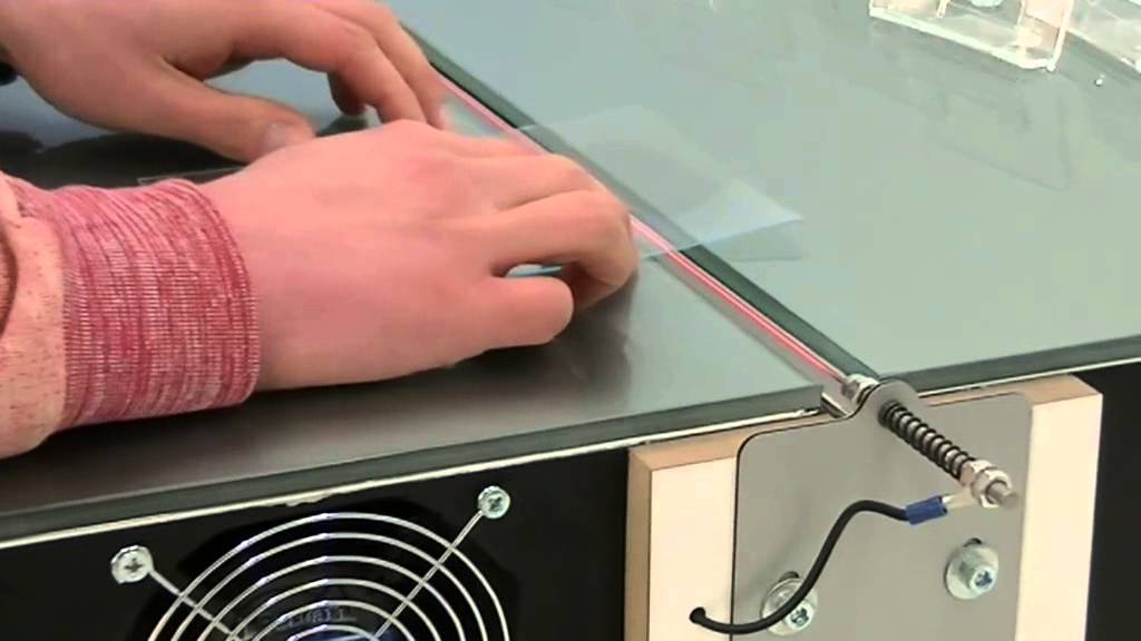 Giętarka do plexi własnej produkcji