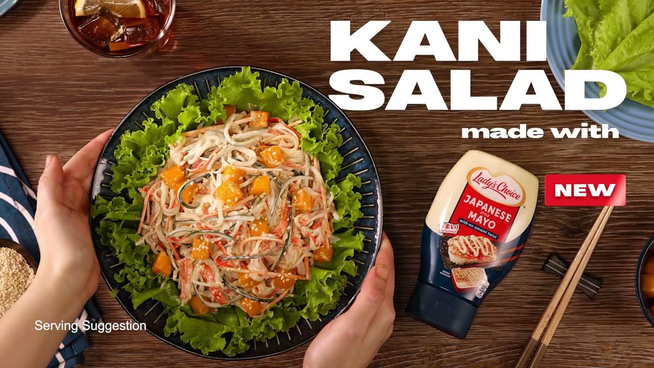 Try the NEW Lady’s Choice Japanese Mayo on your Kani Salad