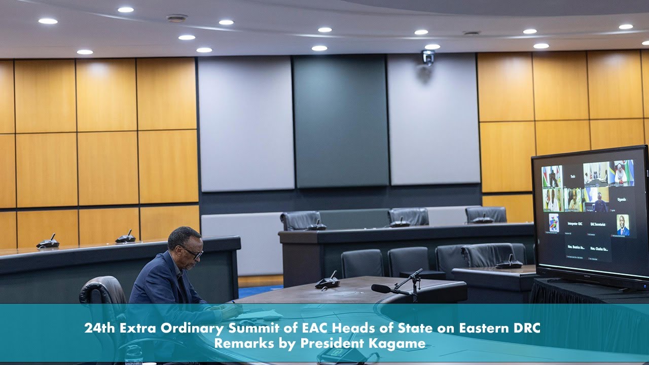 24th Extra Ordinary Summit of EAC Heads of State on Eastern DRC | Remarks by President Kagame
