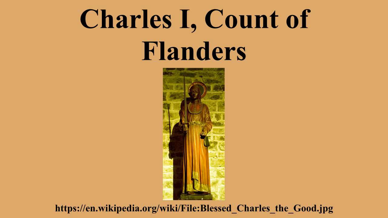 Charles I, Count of Flanders