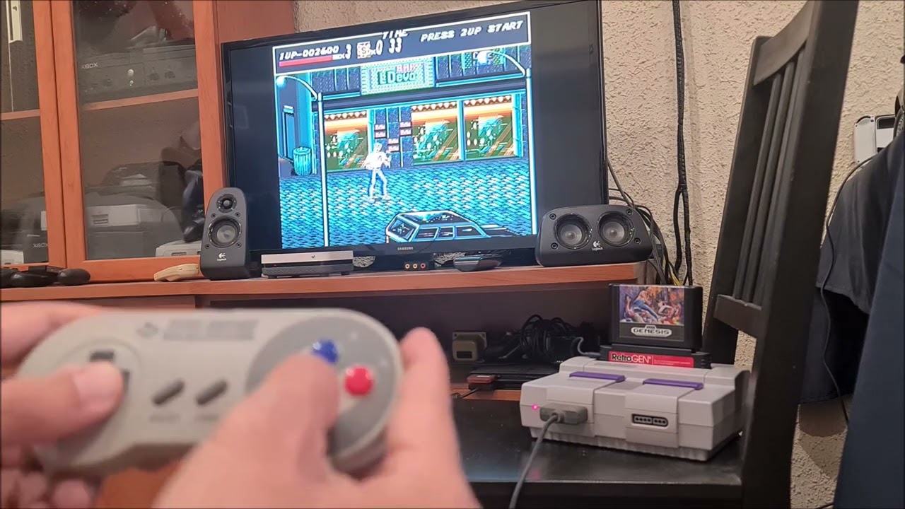 Juega con juegos de la Sega Genesis en tu Super nintendo con Retro Gen