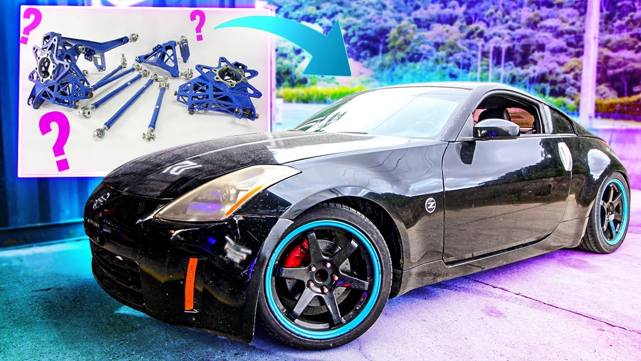 FIZEMOS UM KIT ANGULO NO 350Z DE RUA