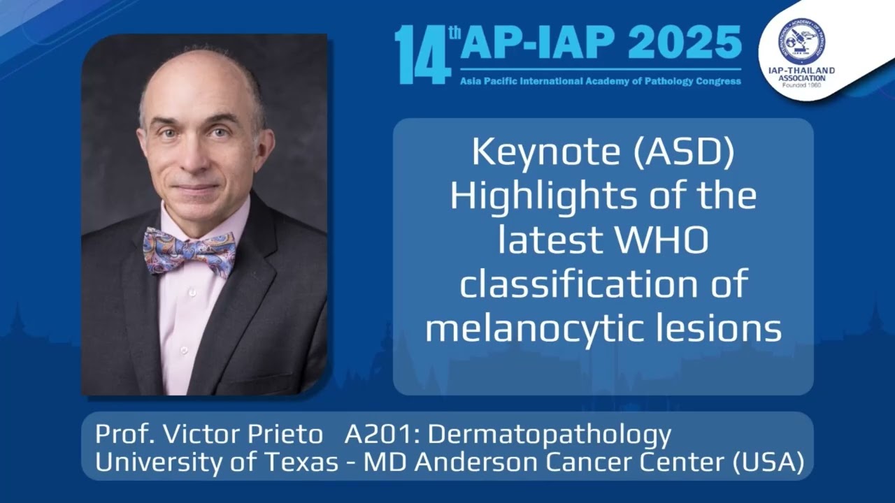 AP-IAP 2025, Dermatopathology,Victor Prieto