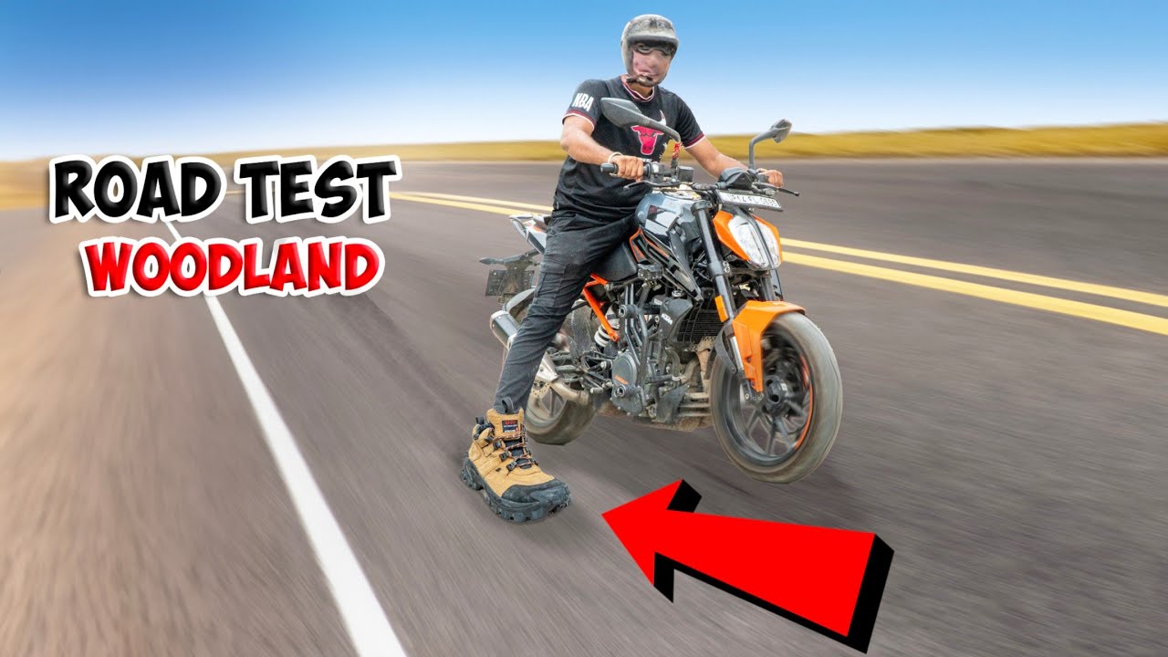 Woodland Shoes Road Testing - 100 kmph
