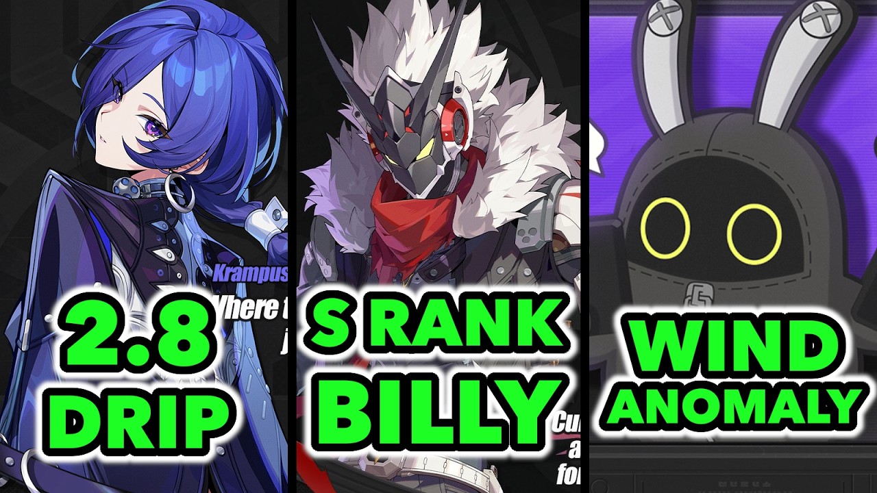 [ZZZNews] 2.8 DRIP! STARLIGHT S-RANK BILLY! WIND ANOMALY MECHANICS EXPLAINED! - Zenless Zone Zero