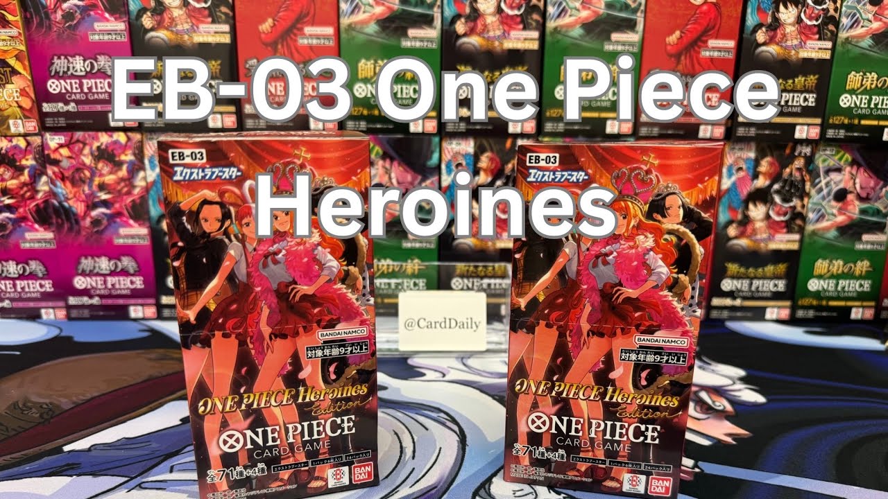 EB03 Heroines | New Release | Insane Pull! #onepiece 