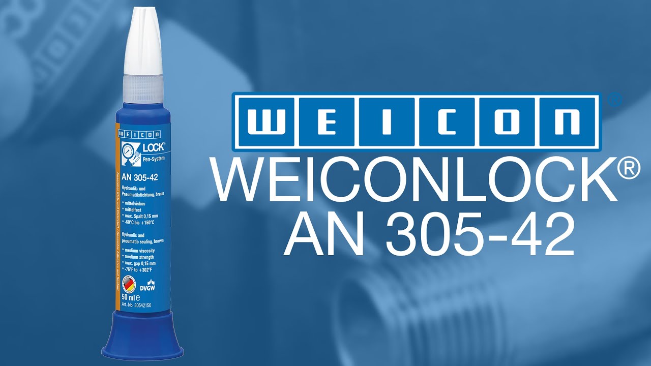 WEICONLOCK® AN 305-42 Hydraulik- und Pneumatikdichtung | Produktvorstellung und Verarbeitung
