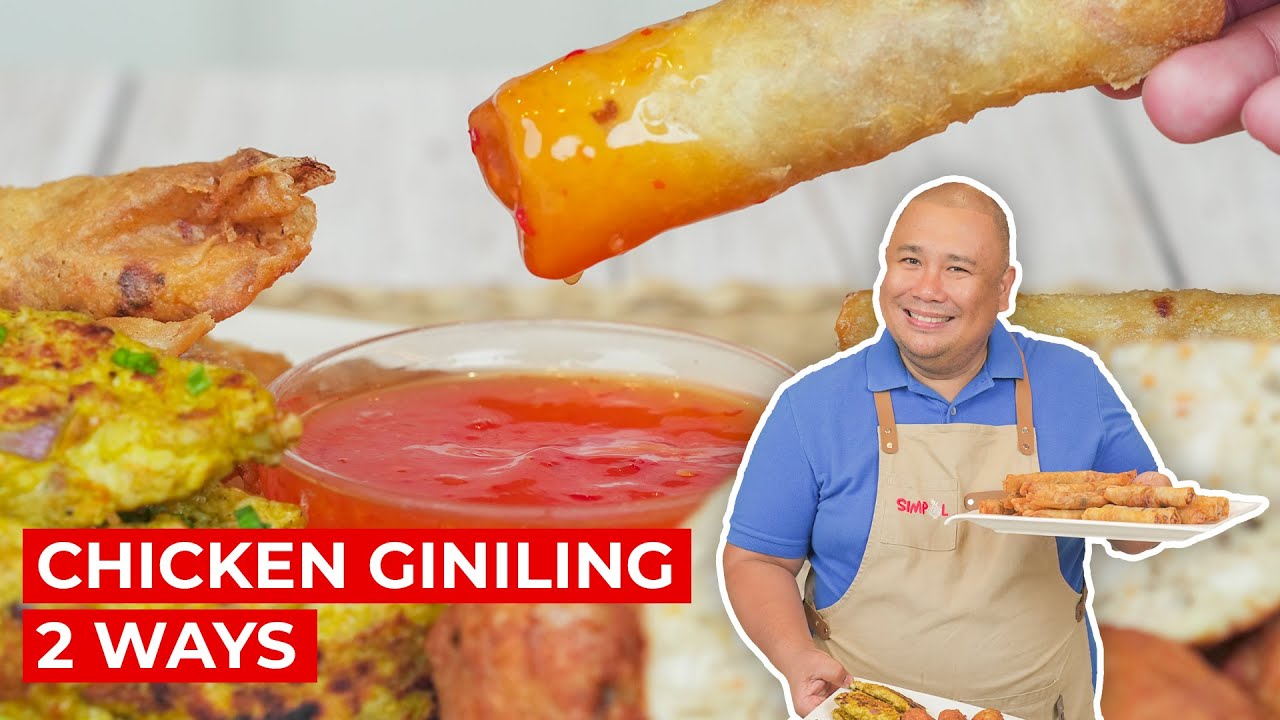 Chicken Giniling 2-Ways times 2!