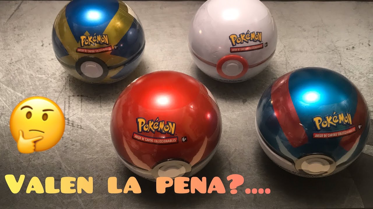 Apertura latas POKEBALL...CARTAS POKEMON...