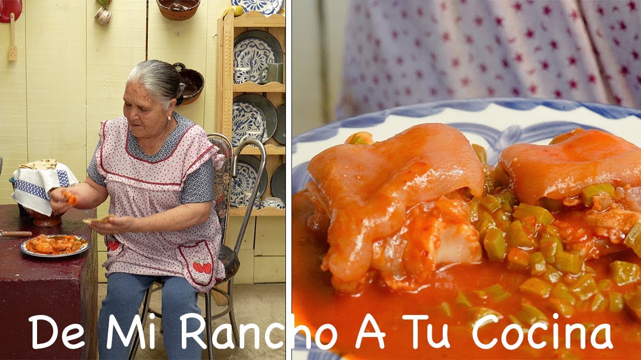 Patitas De Puerco En Chilito Rojo De Mi Rancho A Tu Cocina