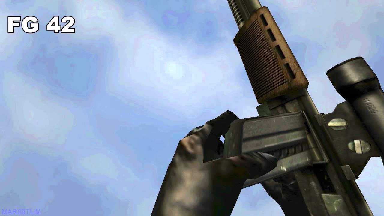 Return To Castle Wolfenstein All Weapons In Slow Motion [FULL HD, MAX DETAILS, RTCW]