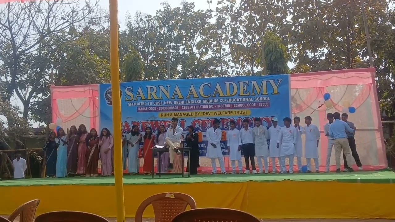 Farewell of sarna academy kusum tola school 🏫🎒