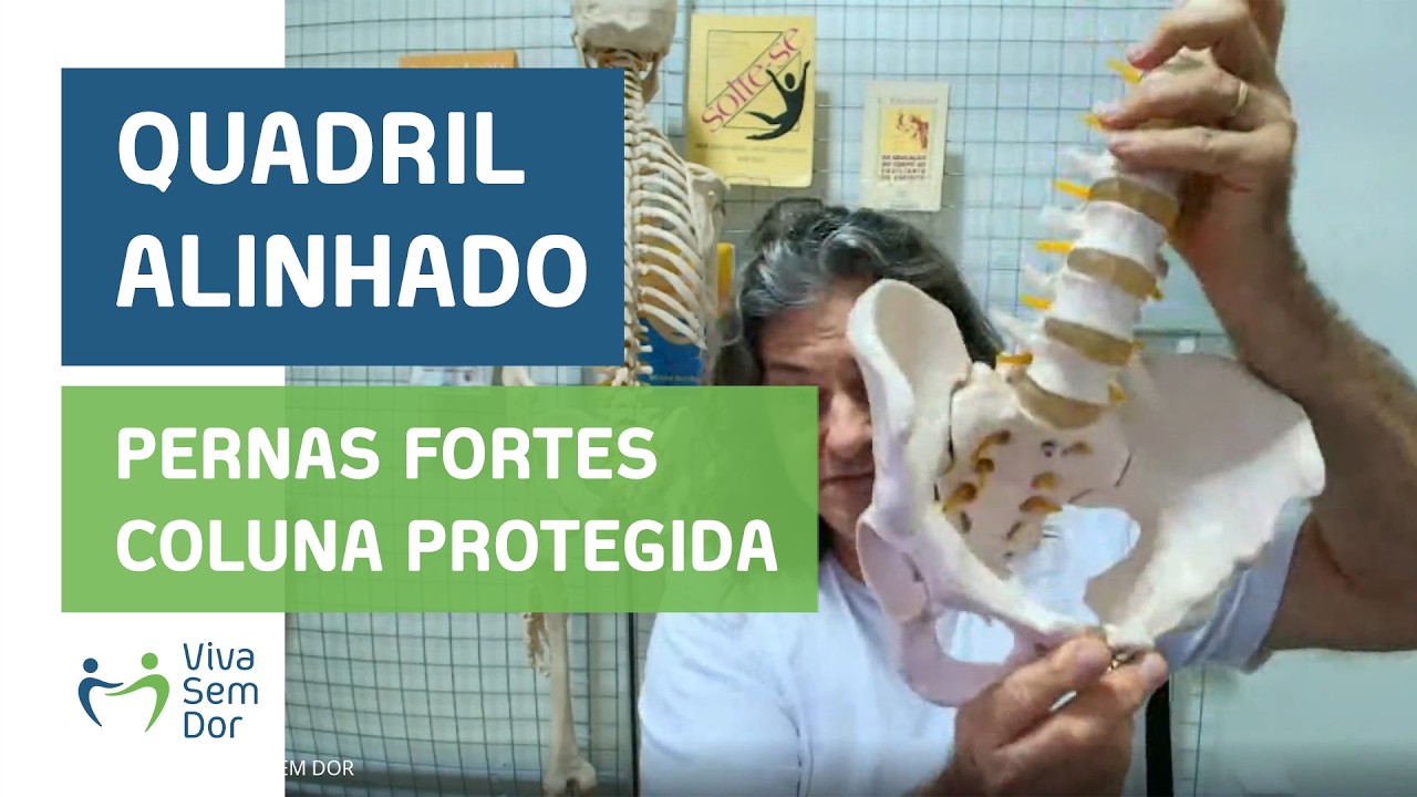 Cuidar do quadril fortalece as pernas e protege a coluna vertebral