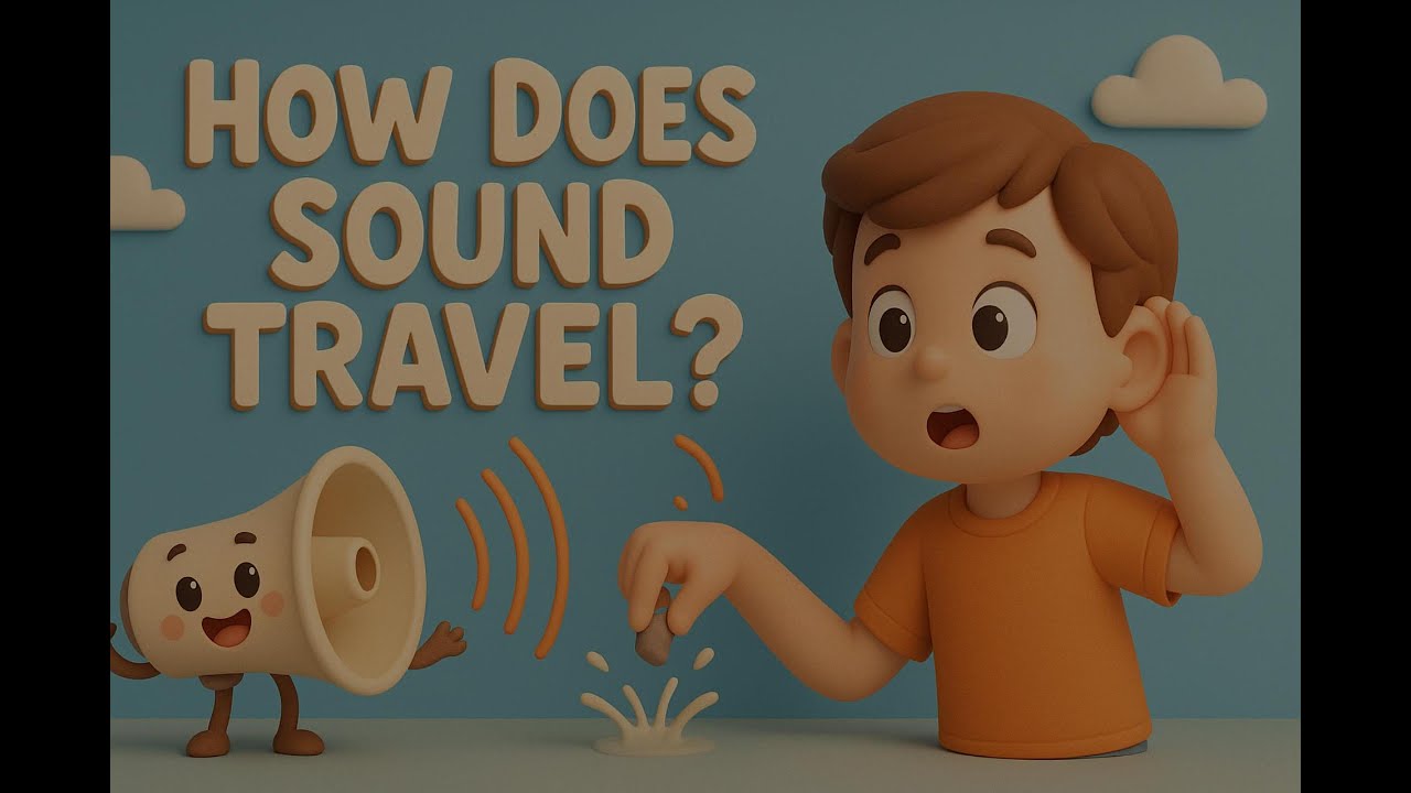 How Does Sound Travel? | Fun Science for Kids!