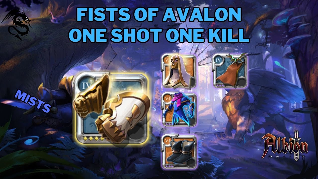 Fists Of Avalon One Shot One Kill Build / +20 M Profit / Build And Gameplay / Albion Online Mists