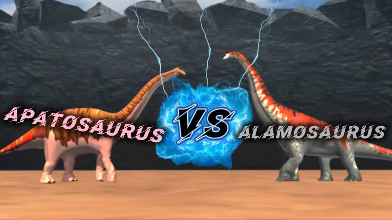Dino battle multiverse GA2 Apatosaurus vs Alamosaurus Teaser Trailer