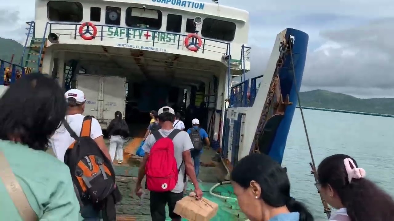 Roro Ship ride from Bay-ang Ajuy to Manta-angan EB Magalona.