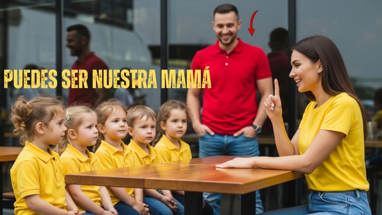 Mujer sorda espera sola en su cita; un padre con cinco hijos llega y cambia su destino por amor ho