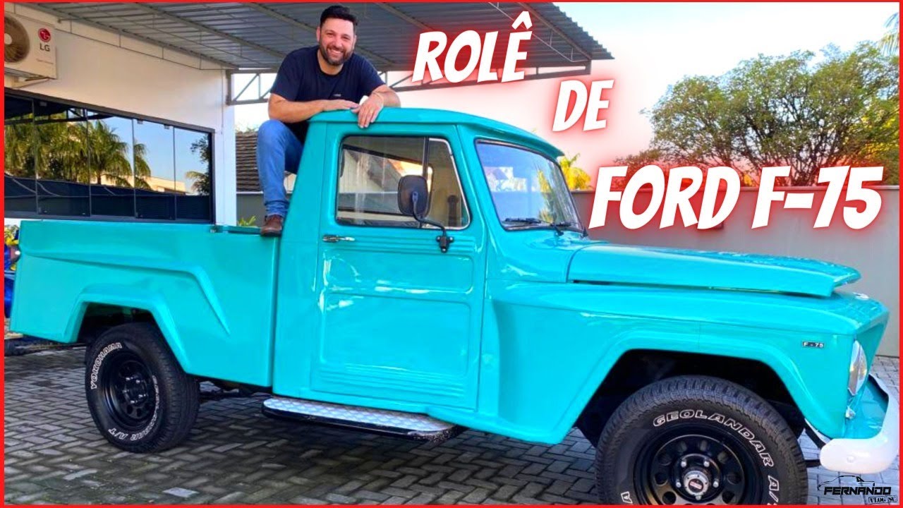 ROLÊ DE FORD F-75 1972 