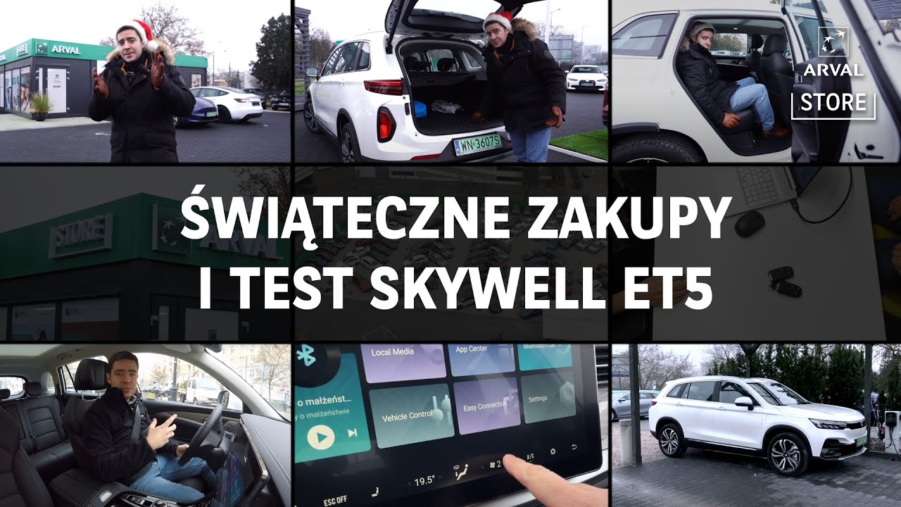 Świąteczne zakupy i test modelu Skywell ET5