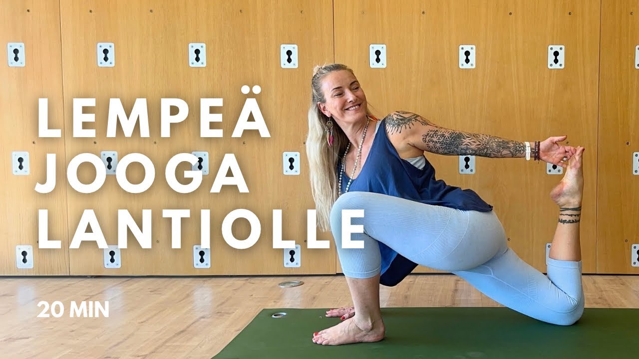 20 min Joga Lantiolle - Kaikille Tasoille Sopiva Harjoitus