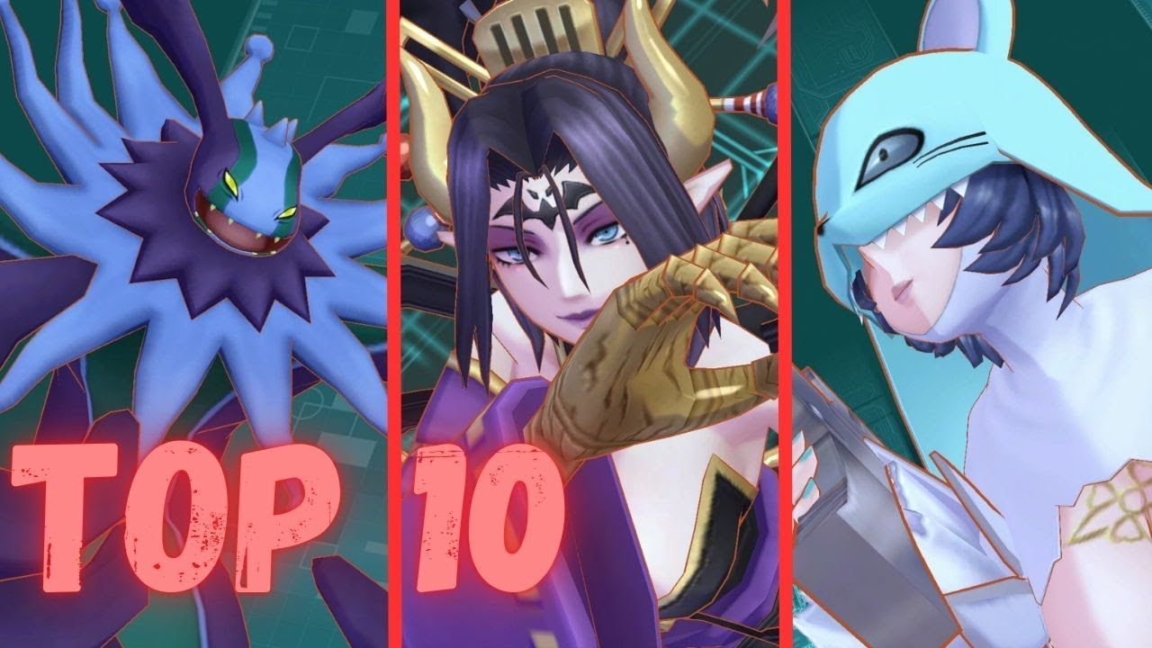 ТОП-10 ТИПА ВИРУСА DIGIMON (История Digimon: Cyber ​​Sleuth &mdash; Полное издание)