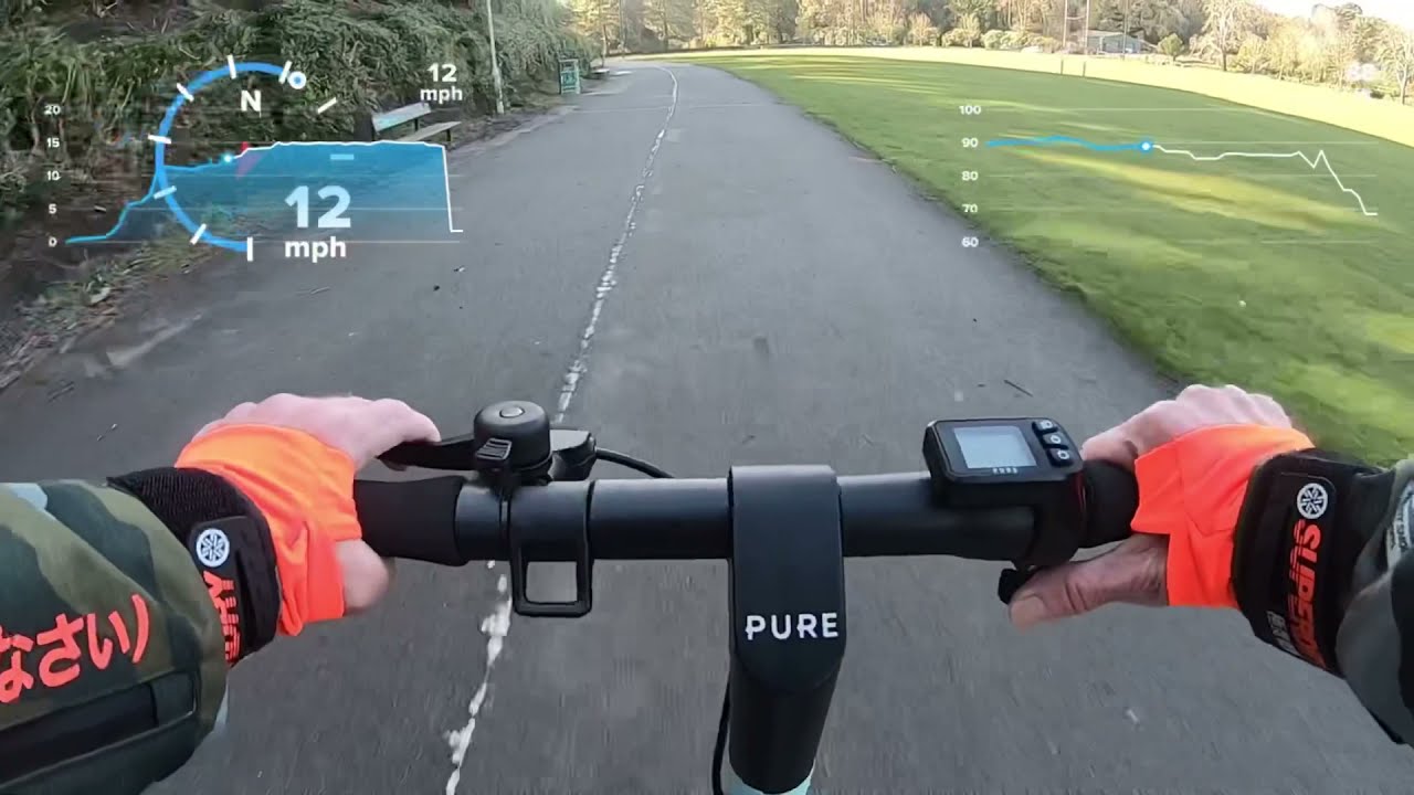 Pure Air Pro Electric scooter Speed test