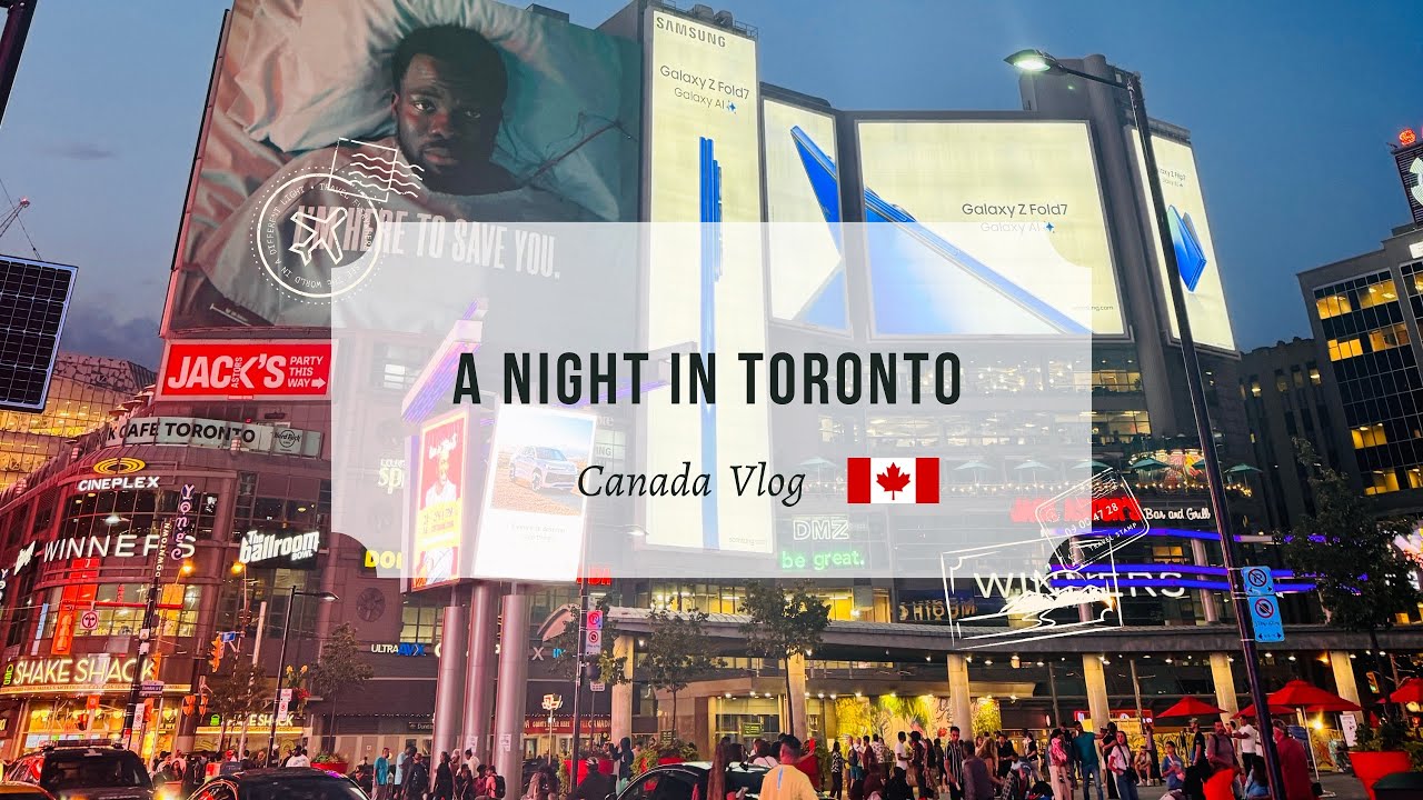A night in Toronto vlog🇨🇦