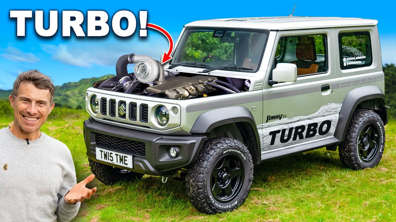 I drove a Jimny with &pound;40,000 worth of mods!