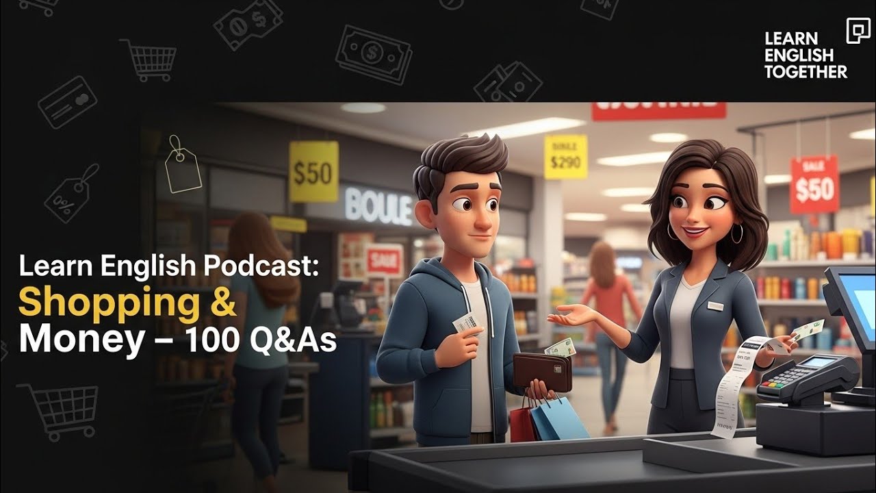 Daily English Practice | Shopping, Prices & Payments (Podcast) English Communication 
