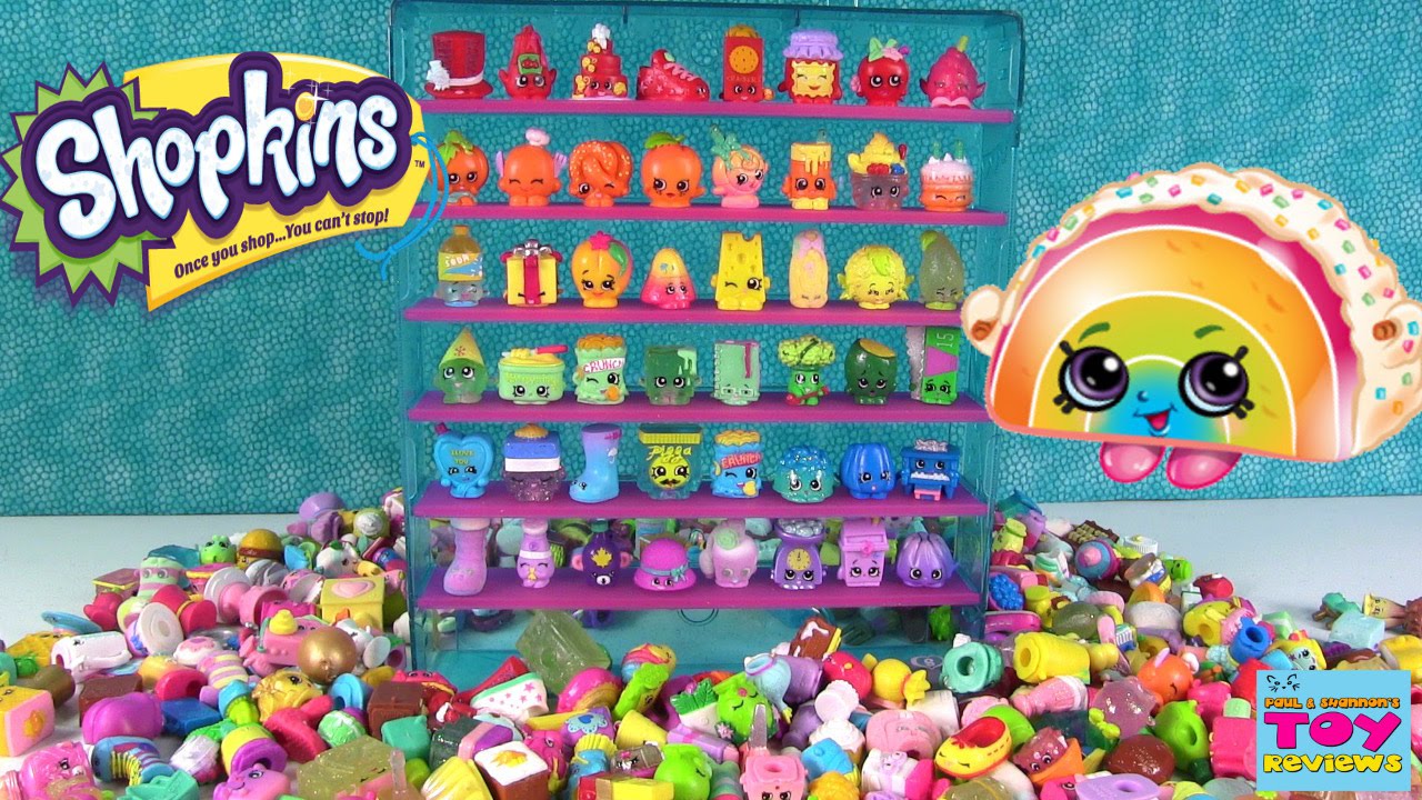 Shopkins Rainbow Collector Case Let's Decorate DIY Season 1 2 3 4 | PSToyReviews