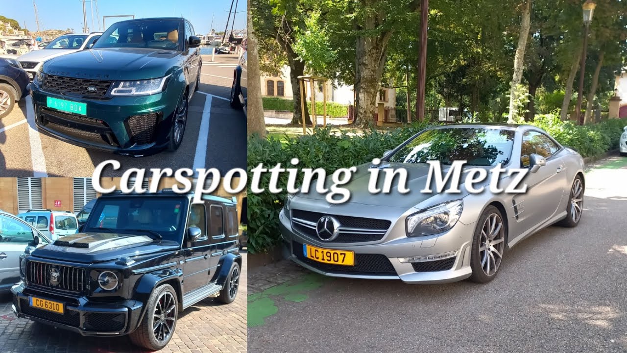 Carspotting in Metz, Aston martin db11, Porsche 911 991 GT3 RS, Bmw m2 compétition...