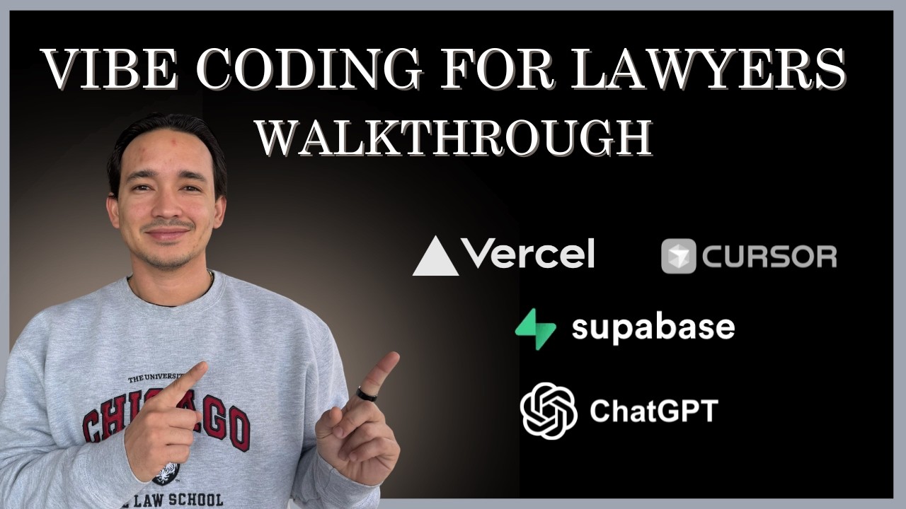 Vibe Coding for Lawyers Walkthrough