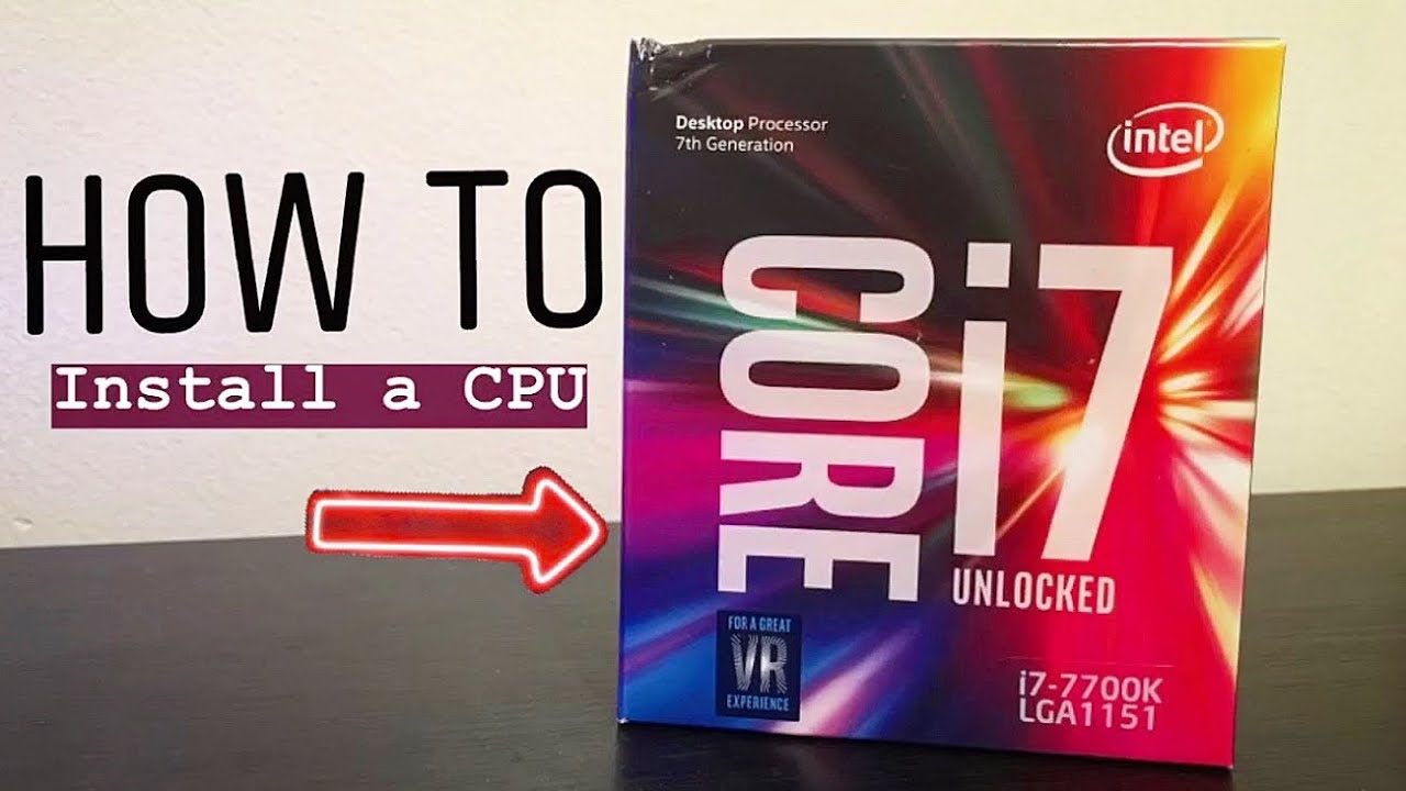 Процессор Intel i7-7700k установлен! Игровая настройка