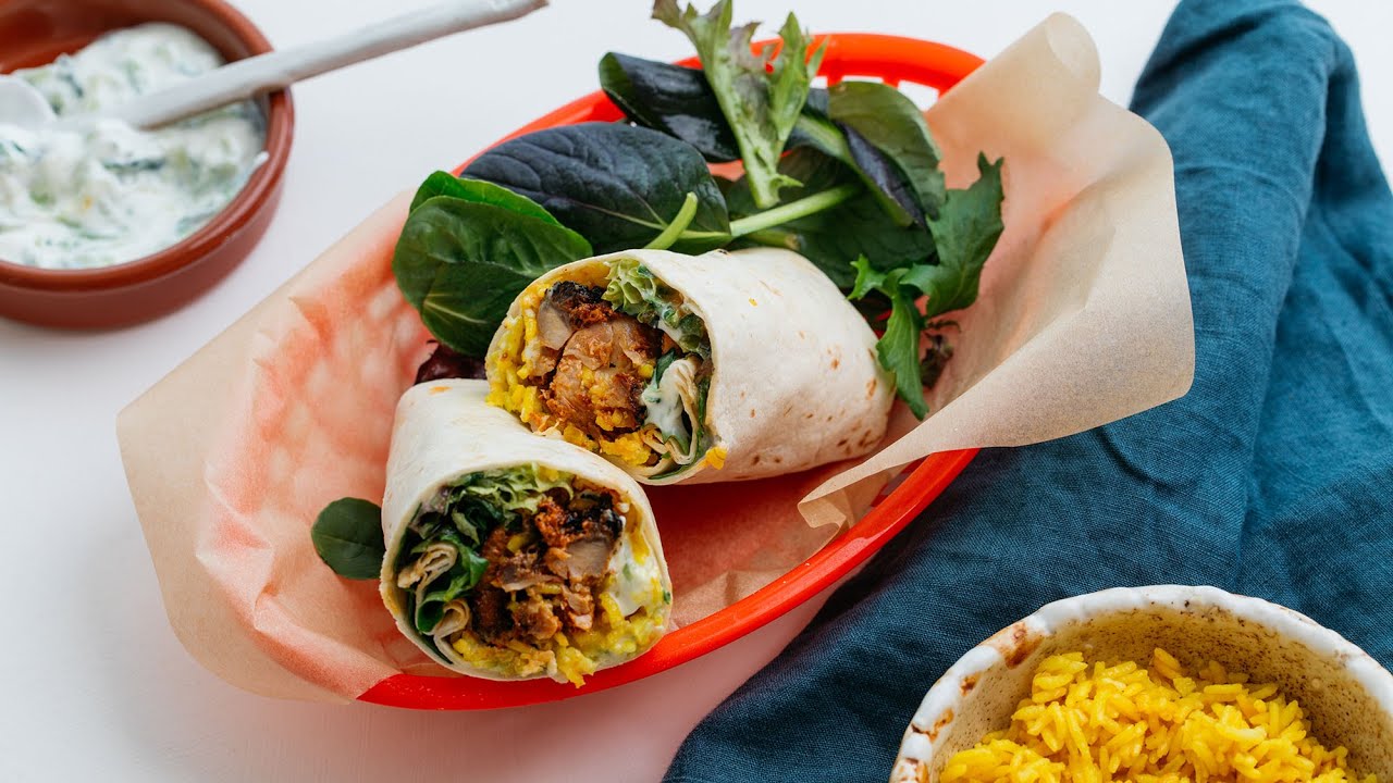 Tandoori Chicken Burrito