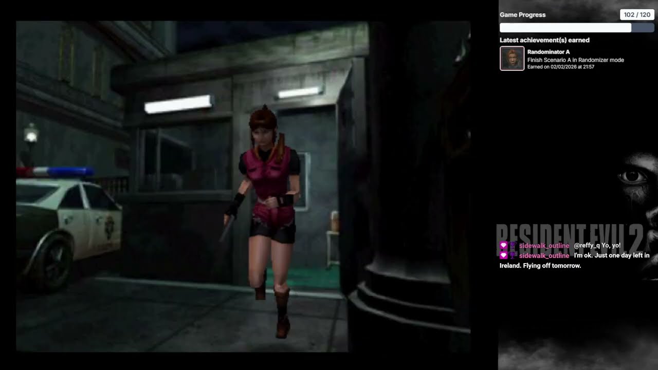 Claire B Rando | RE2 N64 version retroachievements hunting (102/120) | !retro !discord