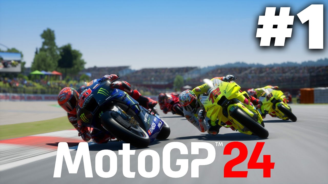 MOTOGP 24 Career Mode PS5 Gameplay Walkthrough Part 1 - DEBUT