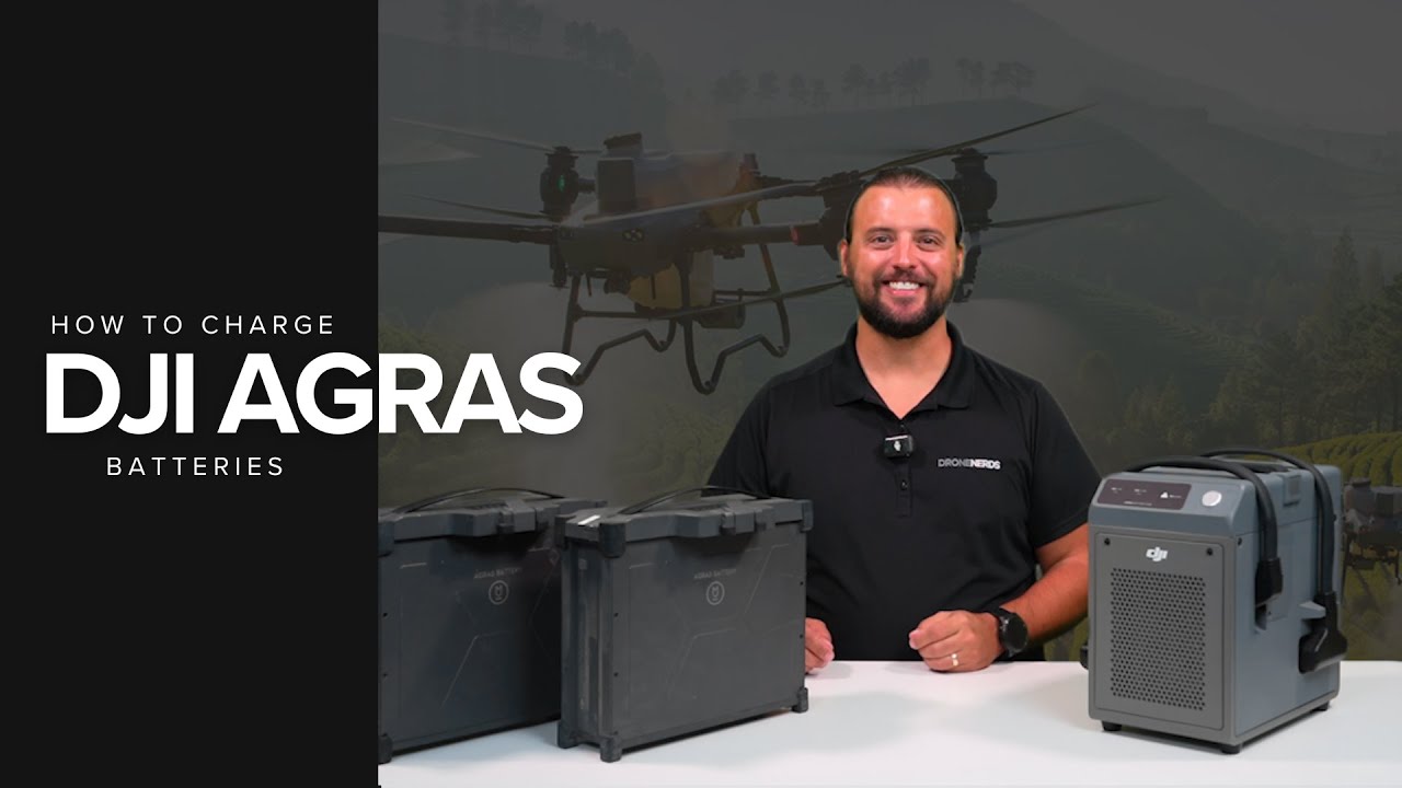 How to Charge DJI Agras Batteries