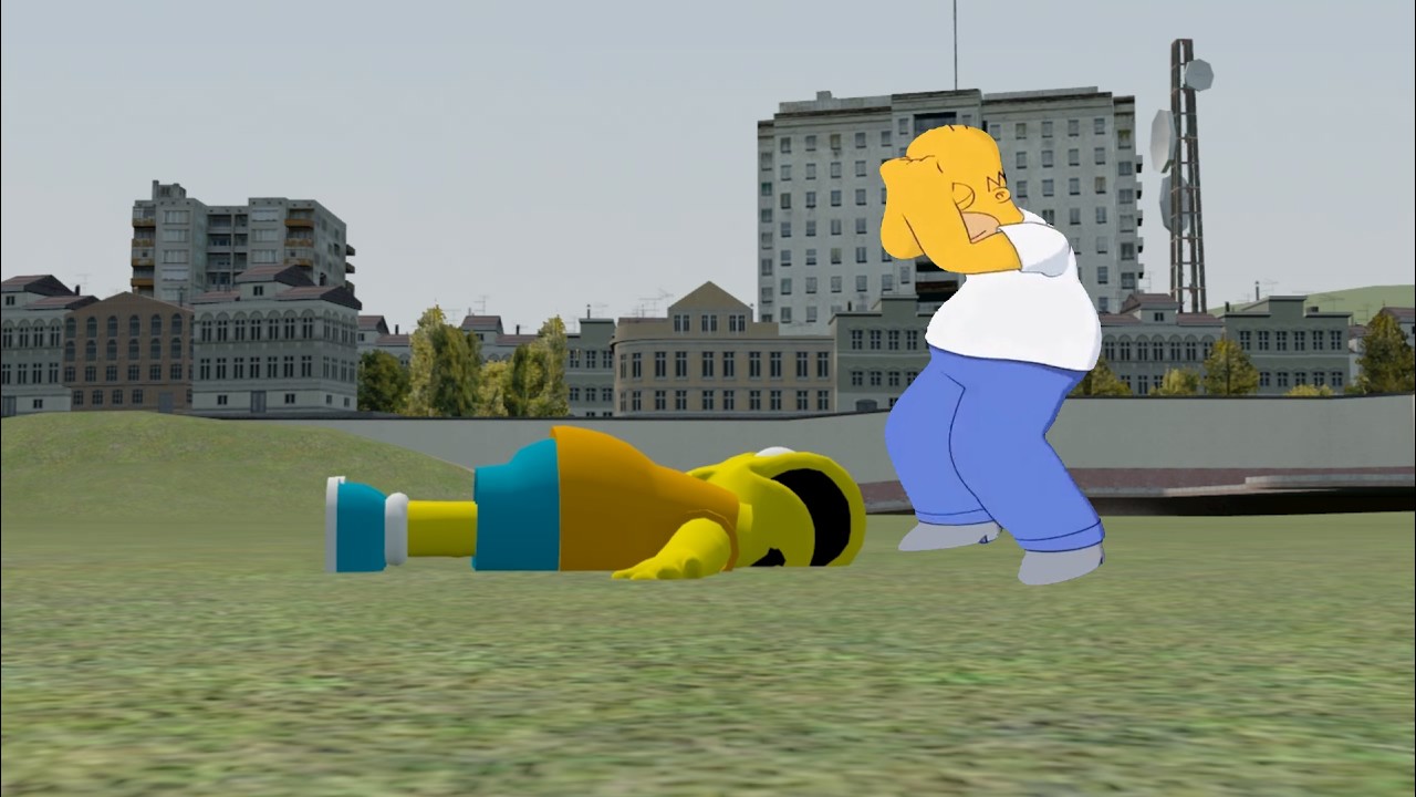 Homer Does a Evil Homer (SFM)