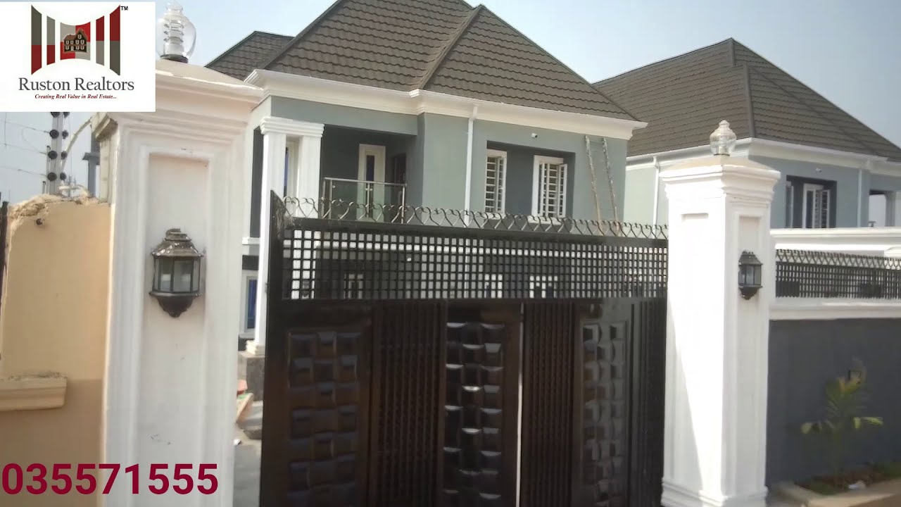 5 Bedroom Detached Duplex With BQ for Sale At Oluyole Extension