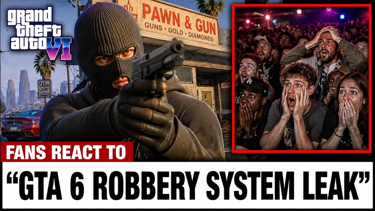 Fans React to GTA 6 Robbery System Leak