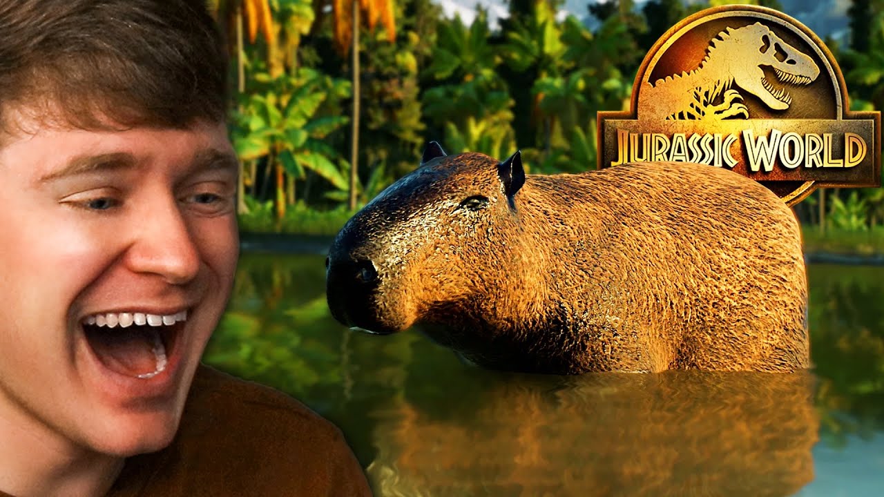 There's a GIANT CAPYBARA in JURASSIC WORLD EVOLUTION 2!?