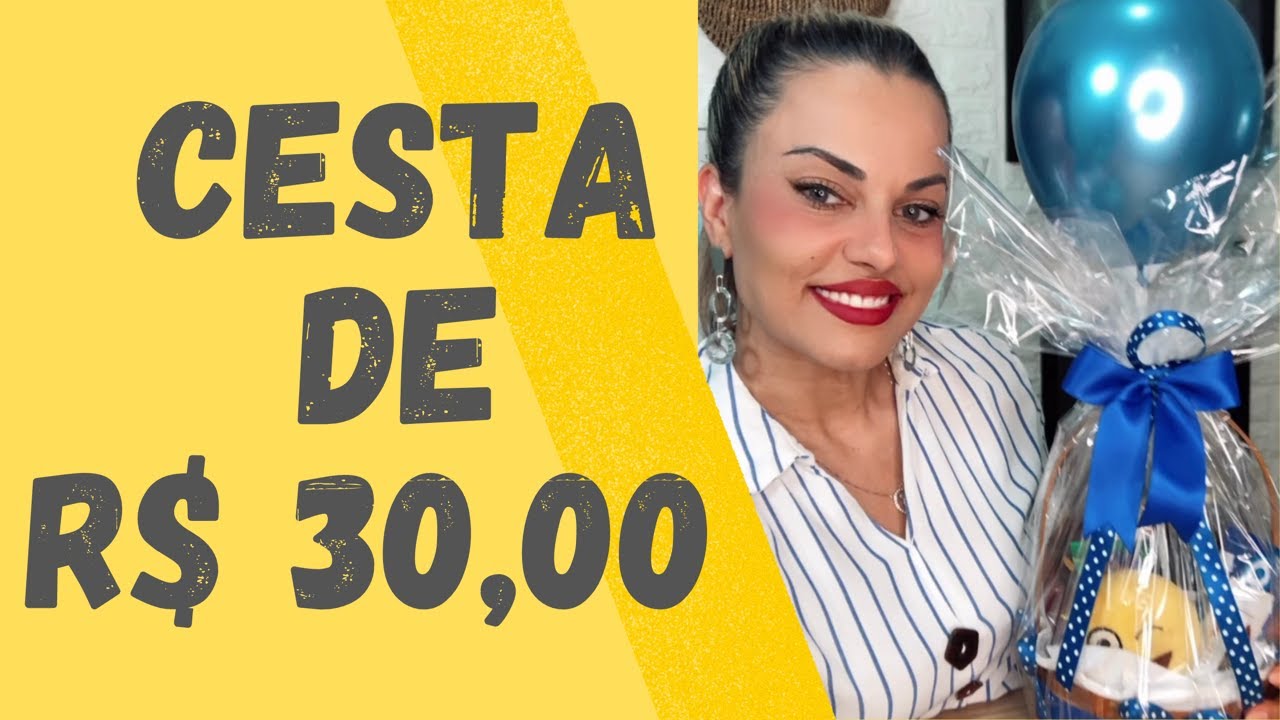 Cesta de R$ 30,00