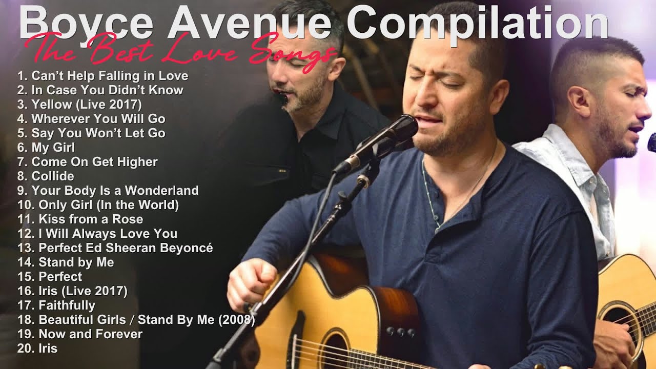 Boyce Avenue Acoustic Covers Spotify & Apple Music Favorites