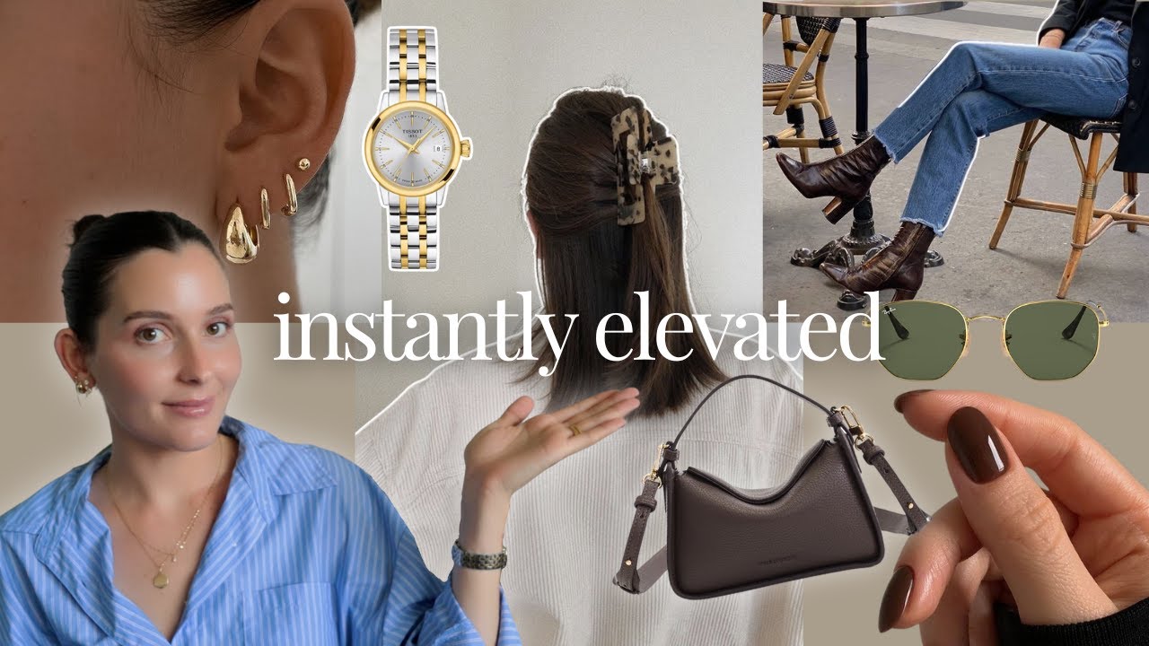 10 ways to elevate your everyday outfits ✨ how to look chic without the effort or the $$$ 💸