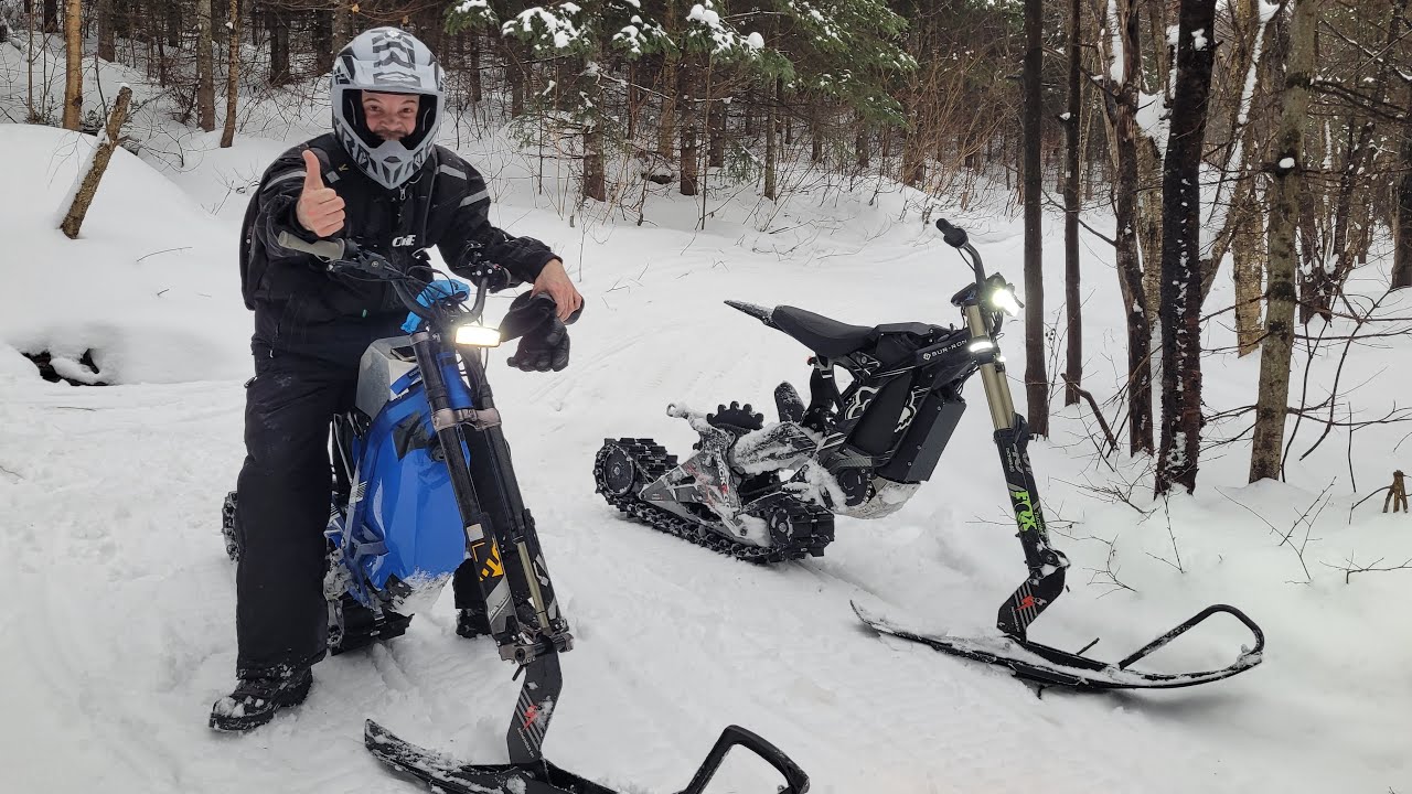 Double 72v Sur ron Snowtrack Round 2