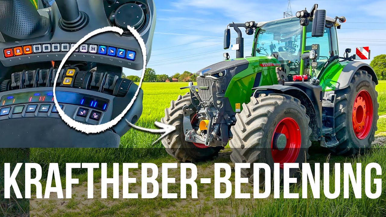 FendtONE - Die Bedienung der Kraftheber im Detail | Fendt Basics